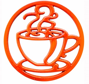 podložka šálek oranž